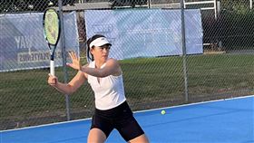 台灣混血網球女將葛藍喬安娜。（圖／翻攝自葛藍喬安娜 Joanna Garland臉書）