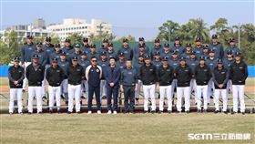 2026世界棒球經典賽台灣隊集訓，全體隊員合影。（圖／記者劉彥池攝影）