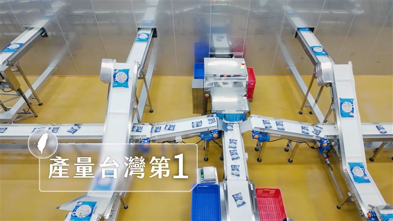 每日最高可生產55噸的貢丸，產量、銷量第1