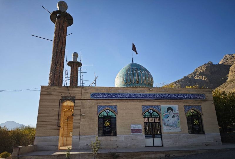 庫德族青年易馬丁出生於伊朗，13日接受中央社訪問，回顧並觀察伊朗過往和現狀。圖為易馬丁曾造訪過的伊朗清真寺。（易馬丁提供）