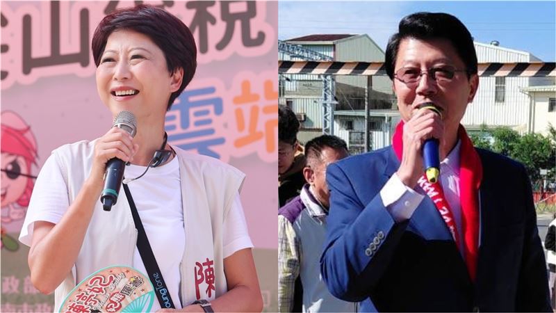 台南市長藍綠對決 陳亭妃謝龍介學經歷PK