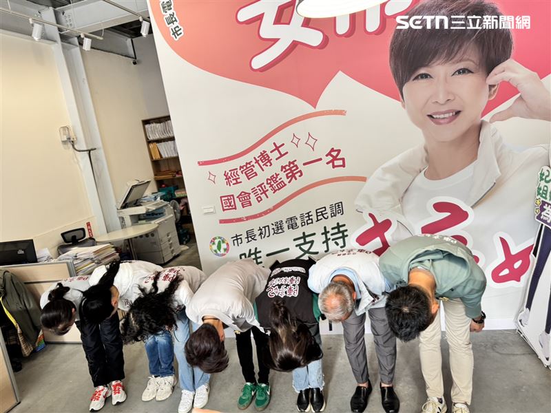 陳亭妃擊退林俊憲，將代表民進黨爭取台南市長寶座。（圖／翻攝畫面）