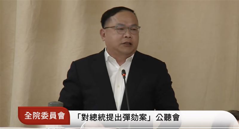 他曝彈劾目的再嗆學者離題：吃國昌口水？