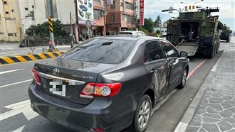 新／屏東軍車事故！閃避又肇事4車撞一團