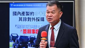 國防部戰略規劃司長黃文啟。（圖／行政院提供）