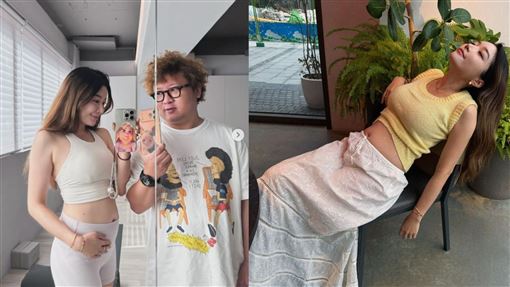 才宣布升格準爸媽！納豆妻依依孕期美照曝