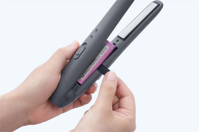 SALONIA無線離子夾電池可拆卸能攜帶上飛機