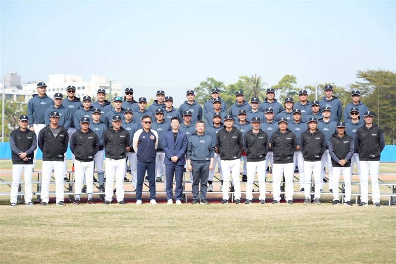 2026年世界棒球經典賽中華代表隊於國家運動訓練中心舉行開訓典禮。（圖／桃園電子報提供）