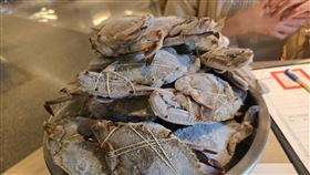 北市驗32件生鮮水產　3件重金屬超標台北市衛生局發布114年11月執行生鮮水產品第3波抽驗結果，共隨機抽驗市售產品32件，其中3件甲殼類，包含旭蟹、冷凍旭蟹、三點蟹（圖），重金屬鎘高於標準。（台北市衛生局提供）中央社記者楊淑閔傳真　115年1月15日