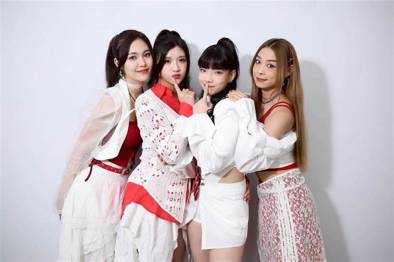 「SVETA 心動女孩」感情好，從未發生嚴重衝突。（圖／記者鄭孟晃攝影）