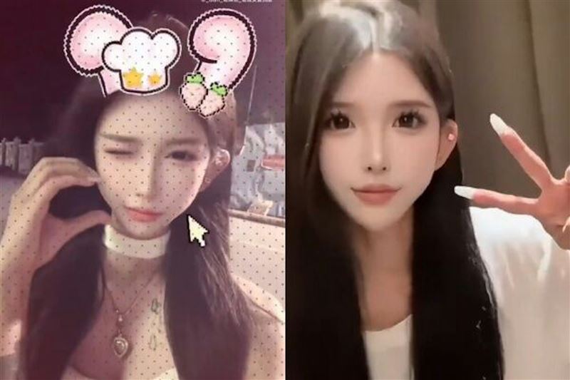 中國20多歲女網紅吳甄楨在社交平台打造「精緻人設」。（圖／翻攝自抖音）