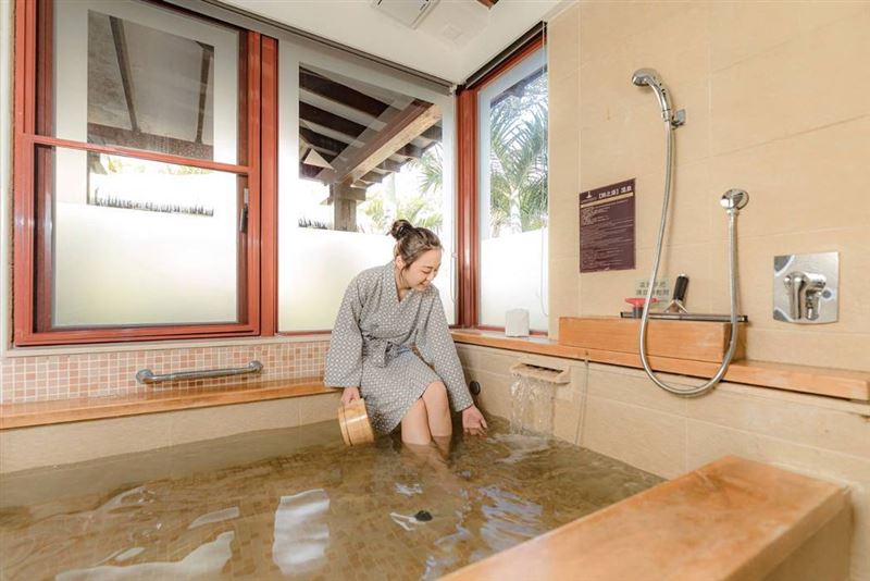 福隆海洋溫泉VILLA風呂湯屋。(圖／福容提供）