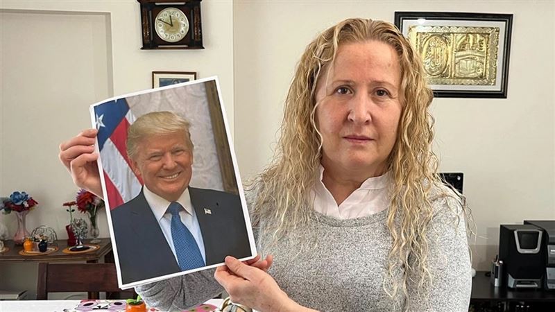 土耳其婦人自稱「川普私生女」求驗 DNA，近日判決出爐。（圖／翻攝自X平台 @ajans_muhbir）