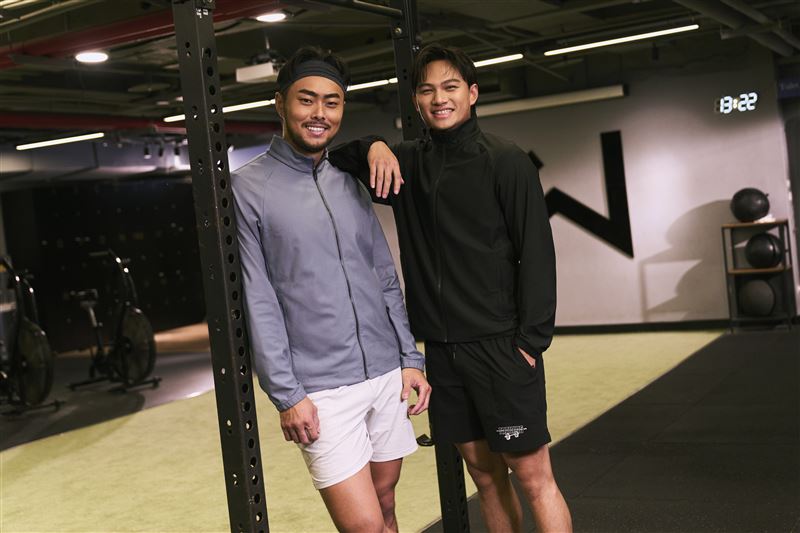 lululemon林家正（左）、徐若熙（右）。（圖／品牌業者提供）