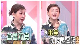 藍心湄曝飲食習慣。（圖／翻攝女人我最大YT）