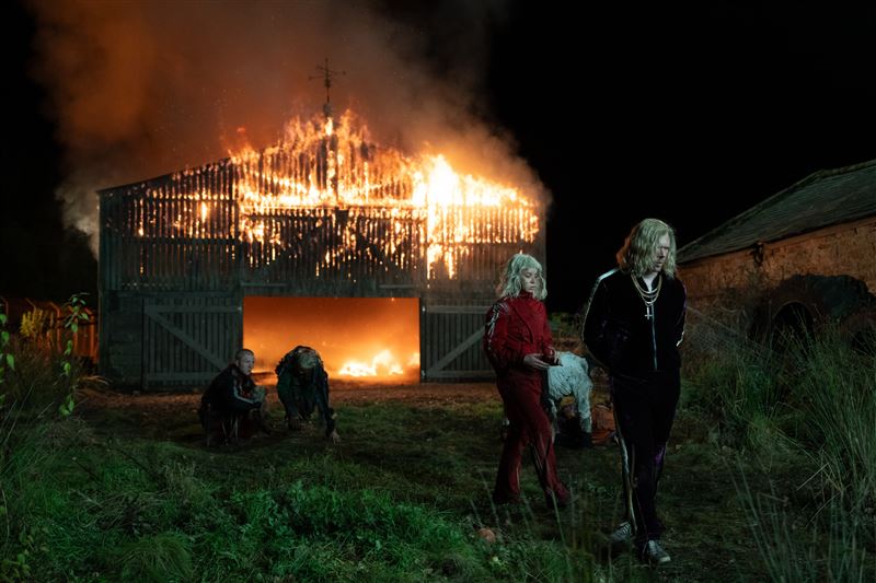 《28年毀滅倒數：人骨聖殿》電影劇照。（圖／索尼影業 提供）