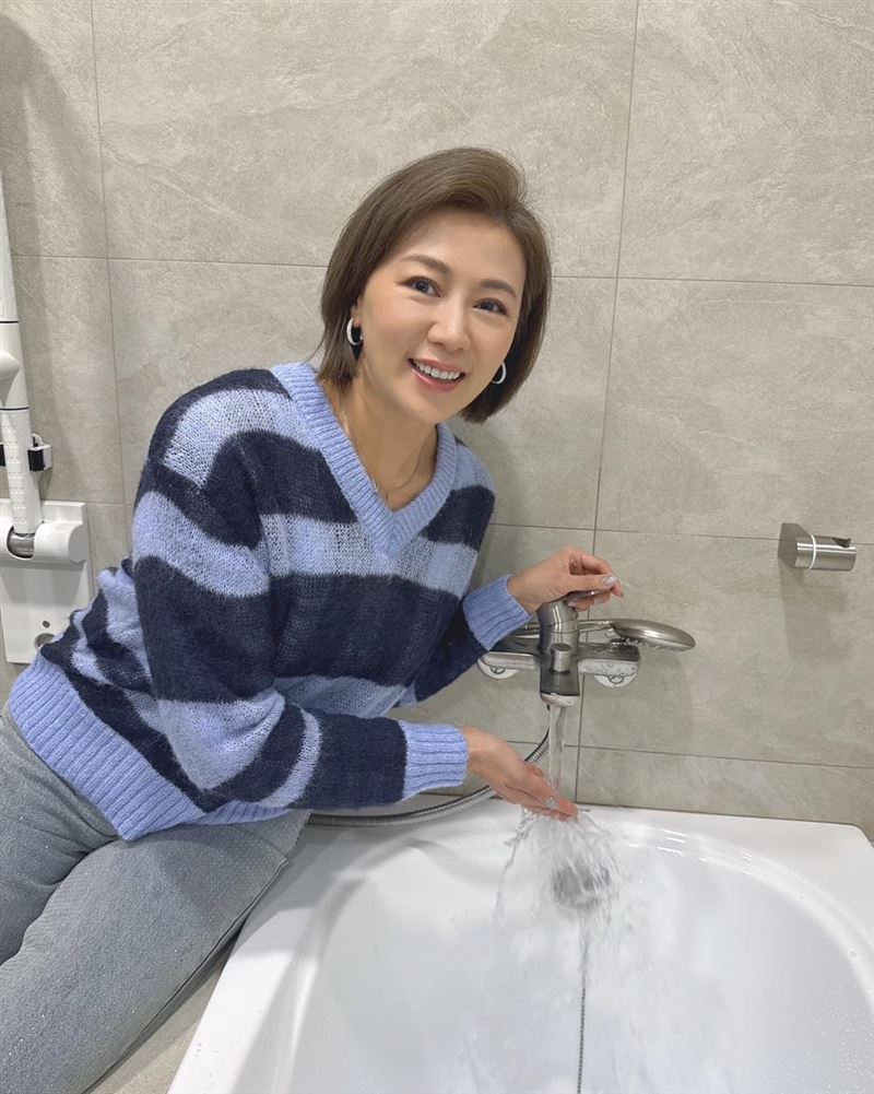 連靜雯近幾年淡出螢光幕。（圖／翻攝自臉書）