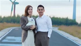 李施嬅（左）車崇健（右）一同都上綜藝節目。（圖／《再見愛人》官方微博）