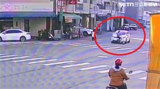 77歲嬤無照鬼切挨撞！起身秒閃…下場慘了