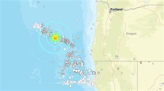 新／美俄勒岡州爆「6.0地震」　深度7.1km