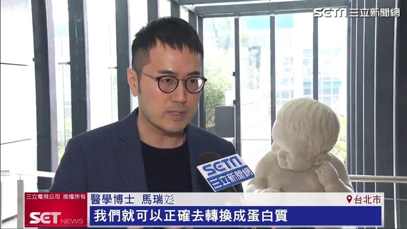 醫學博士馬瑞彣表示，粒線體如同細胞的能量工廠，當其運作效率下降，肌肉生成與修復能力也會受影響。（圖／擷自三立新聞網YT）