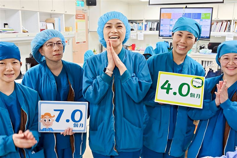 開刀房護理師透露，每月加班3.3小時領4個月年終，8.3小時領7個月。（圖／彰基提供）
