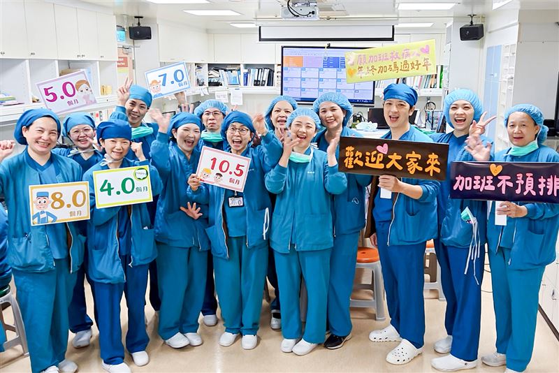 彰化基督教醫院霸氣發年終，年終最高發到10.5個月。（圖／彰基提供）