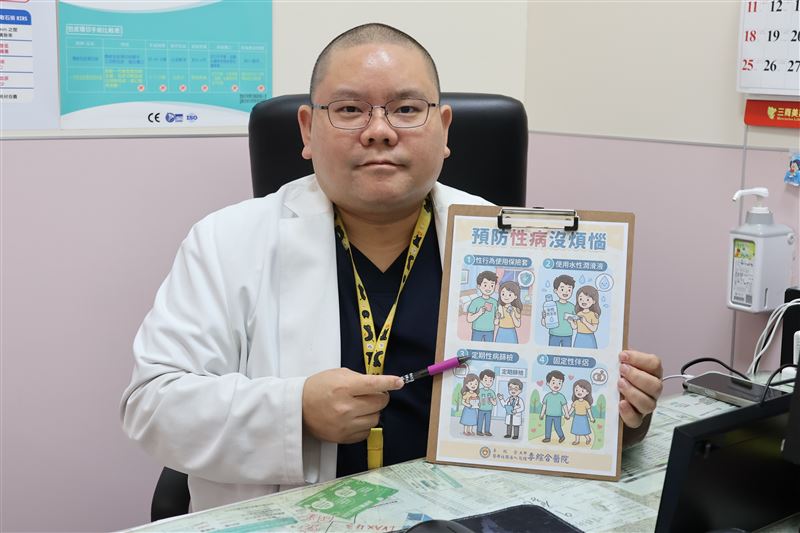 泌尿科醫師近來收治2名青少年，因生殖器流膿、紅腫，經檢查罹患梅毒，其中一人甚至同時感染淋病。（圖／大甲李綜合提供）