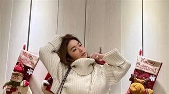 許維恩中空外出洩雪白肌膚　尪7字說話了