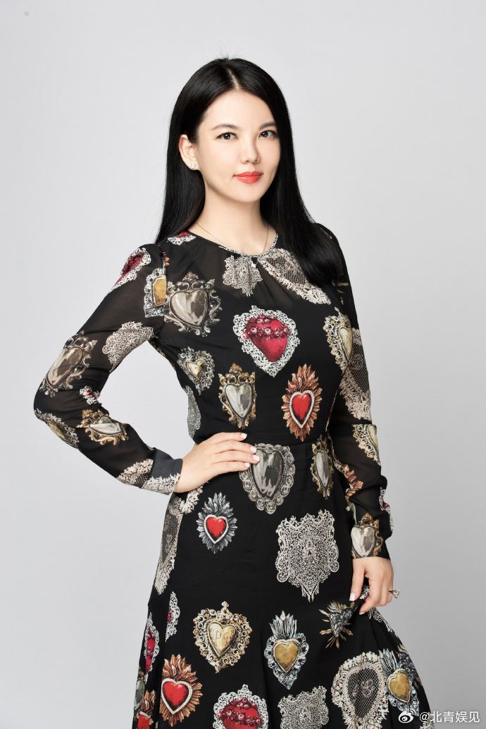 中國主持人李湘。（圖／翻攝自微博）