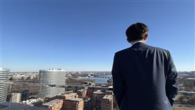 黃國昌日前訪美，稱要談關稅跟軍購（圖／民眾黨提供）