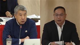 張亞中（左）在會議中要求王義川（右）講國語。（組合圖／翻攝自立法院議事轉播IVOD）
