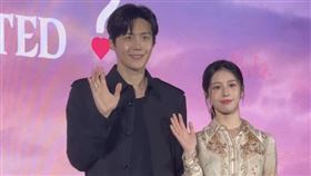 《愛情怎麼翻譯？》金宣虎、高允貞與導演柳英恩。（圖／記者林汝珊攝影） 
