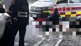 車禍,死亡,腦漿,聯結車,機車