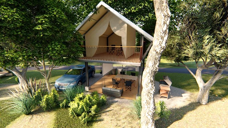 屏東北野公園新建工程動土，規劃77帳露營空間，打造屏北旅遊新亮點！（圖／屏東縣政府提供）