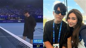 周杰倫澳網「遭ACE球打敗」　昆凌感性告白：你已是贏家！暖哭網（組圖／翻攝自IG @hannah_quinlivan）