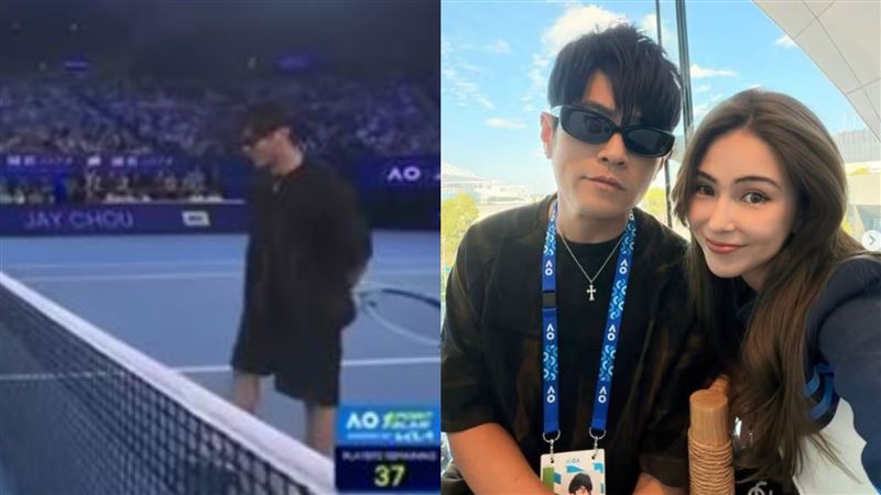 周杰倫澳網「遭ACE球打敗」　昆凌發聲了