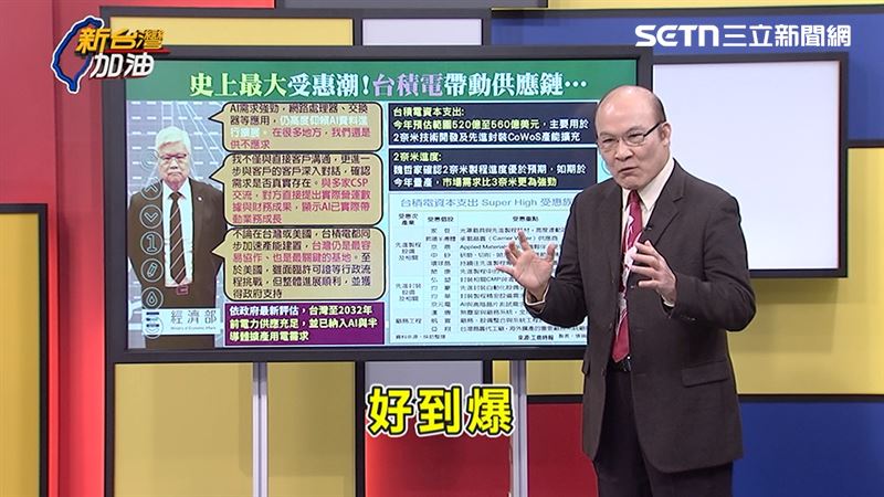 台積電法說　專家：日賺47億比央行印鈔快