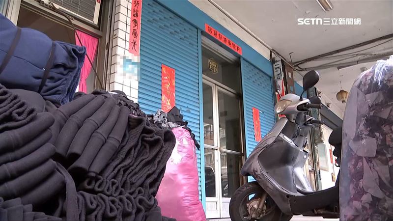 羅姓通緝犯闖入的民宅一樓是一家工廠