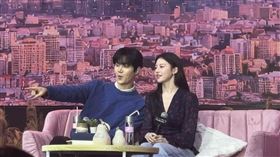 金宣虎、高允貞。（圖／記者林汝珊攝影）