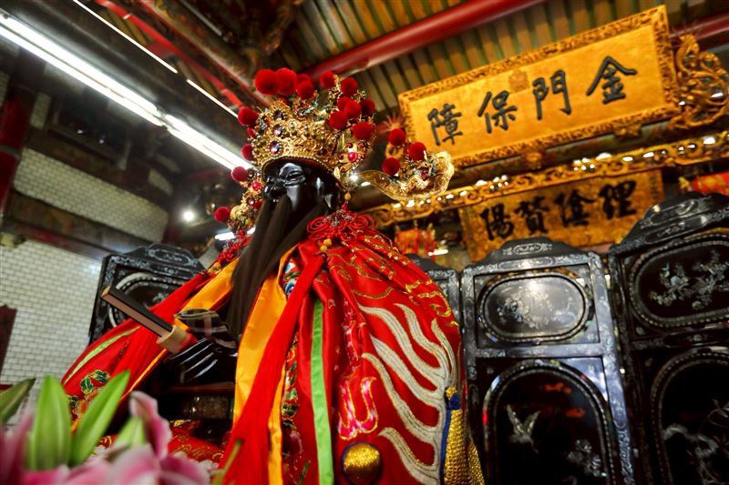 新竹都城隍爺晉封威靈公。（圖／翻攝自新竹都城隍廟官方臉書）