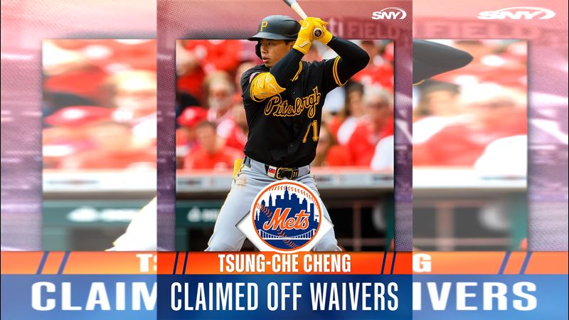 鄭宗哲被大都會撿走，休賽季第2次換東家。（圖／翻攝自SNY Mets推特）