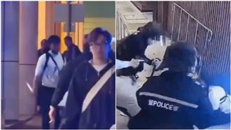 男持刀挾人遭警擊斃　親友疑執法過當