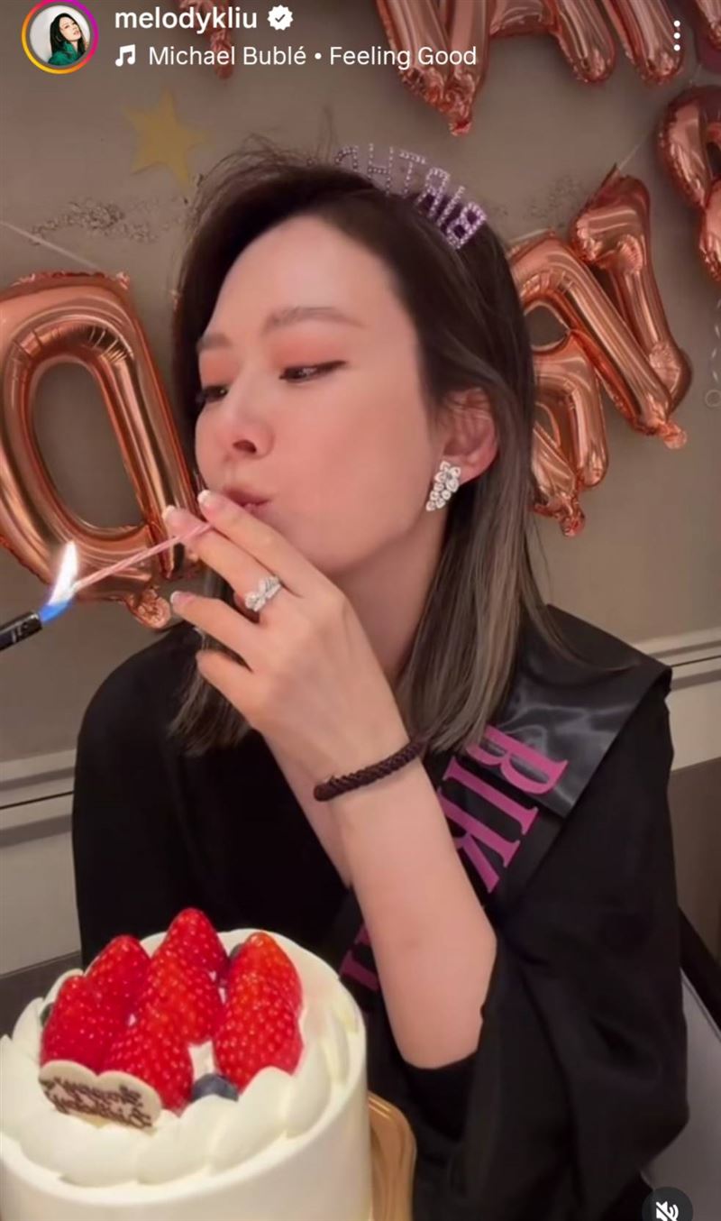 Melody過47歲生日。（圖／翻攝自IG）