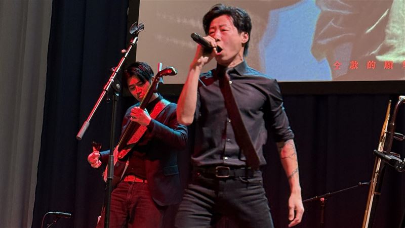 林昶佐登北歐最大旅展舞台　推銷台灣觀光