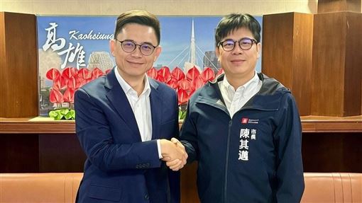 四搶一初選出線　賴瑞隆訪陳其邁請益市政