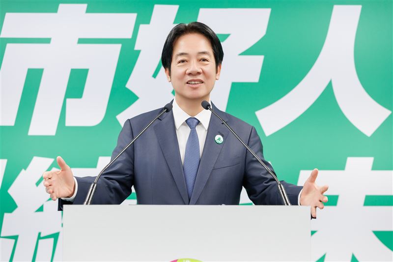 兼任黨主席的總統賴清德出席民進黨2026縣市長提名記者會（圖／民進黨提供）