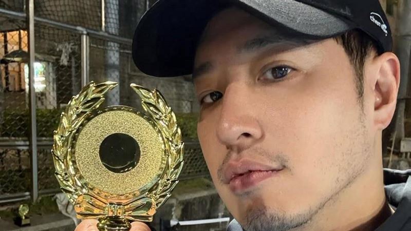 潘瑋柏奪下網球冠軍。（圖／翻攝自潘瑋柏IG）