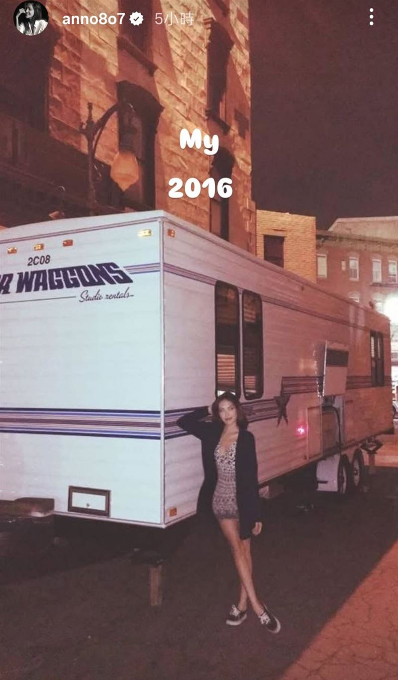 許瑋甯曝光2016年的舊照。（圖／翻攝自許瑋甯IG）