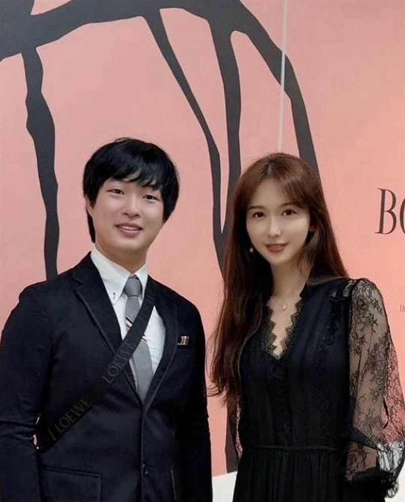 蔣榮宗合作林志玲。（圖／ZONG MUSIC 榮宗蔣音樂國際公司）